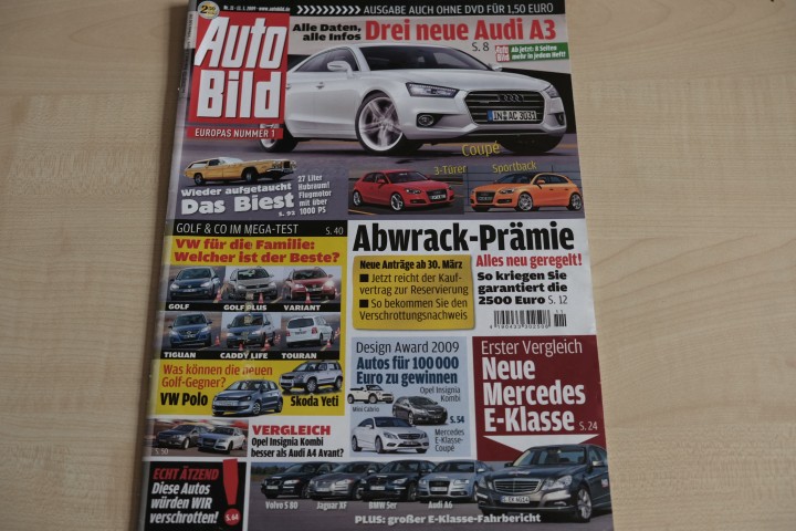 Deckblatt Auto Bild (11/2009)